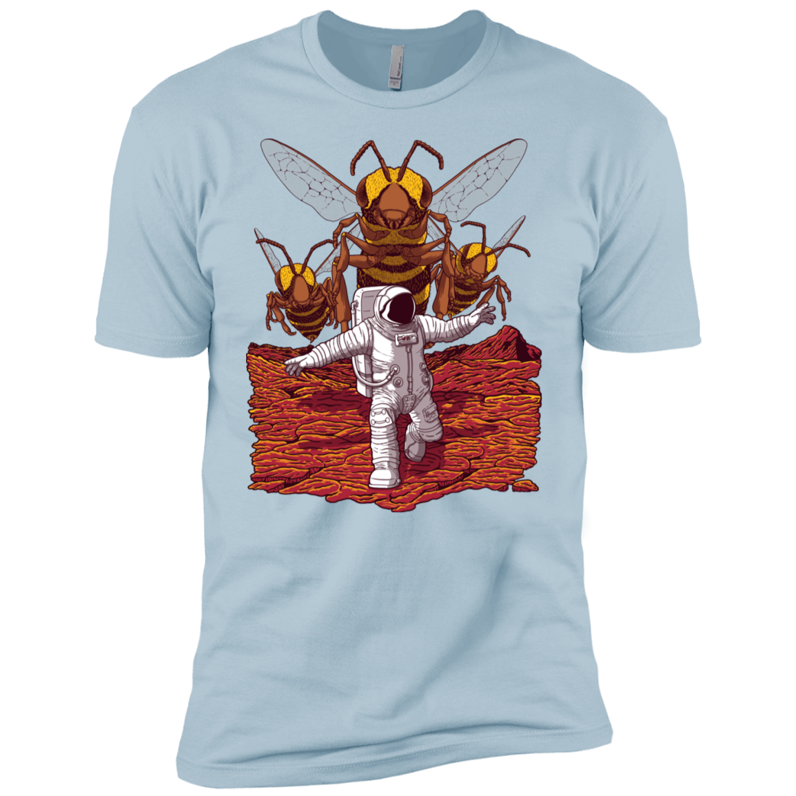 T-Shirts Light Blue / YXS Killer Bees on Mars Boys Premium T-Shirt
