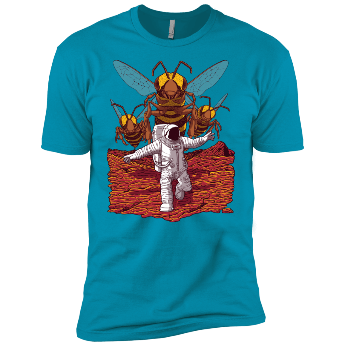 T-Shirts Turquoise / YXS Killer Bees on Mars Boys Premium T-Shirt