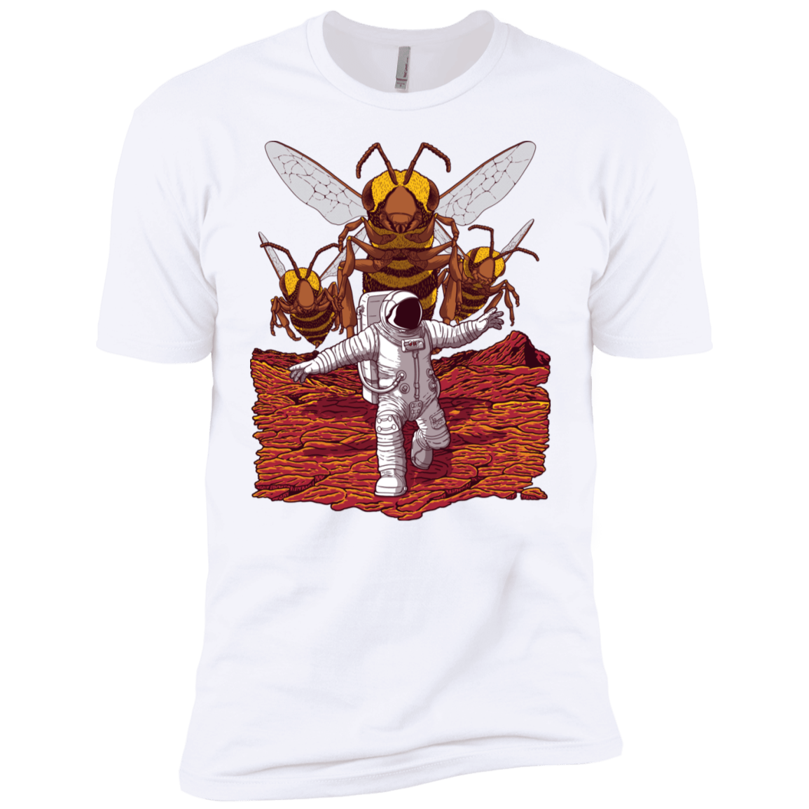 T-Shirts White / YXS Killer Bees on Mars Boys Premium T-Shirt