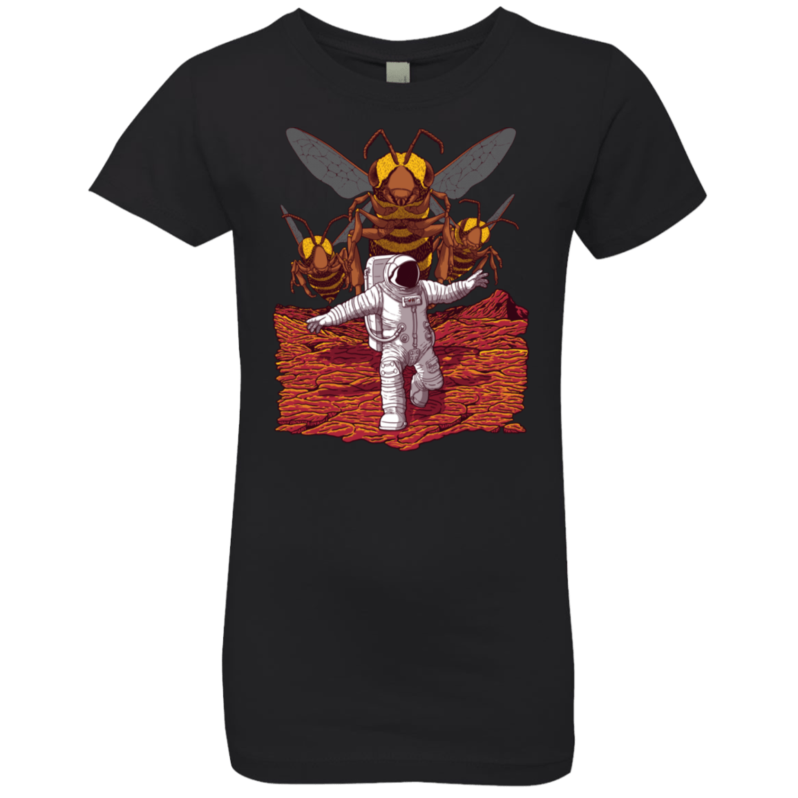 T-Shirts Black / YXS Killer Bees on Mars Girls Premium T-Shirt