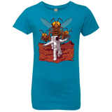 T-Shirts Turquoise / YXS Killer Bees on Mars Girls Premium T-Shirt