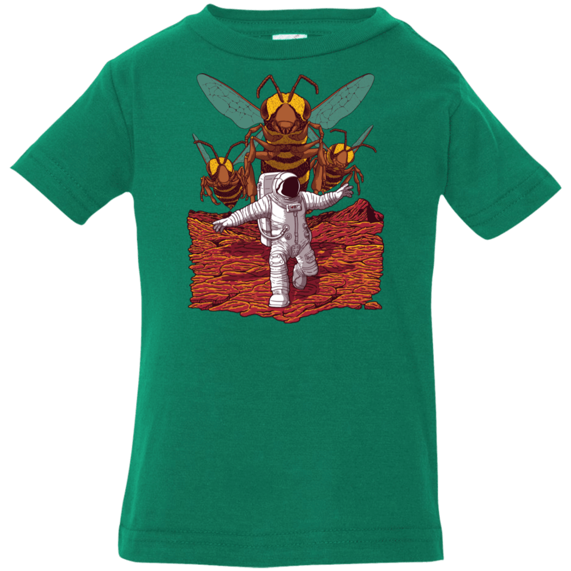 T-Shirts Kelly / 6 Months Killer Bees on Mars Infant Premium T-Shirt