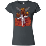 T-Shirts Charcoal / S Killer Bees on Mars Junior Slimmer-Fit T-Shirt