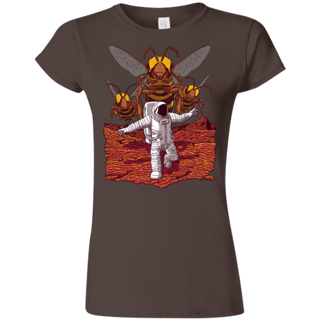 T-Shirts Dark Chocolate / S Killer Bees on Mars Junior Slimmer-Fit T-Shirt