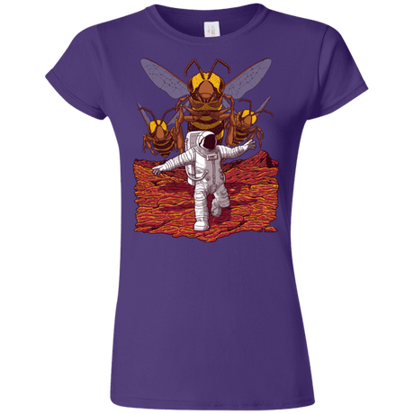 T-Shirts Purple / S Killer Bees on Mars Junior Slimmer-Fit T-Shirt