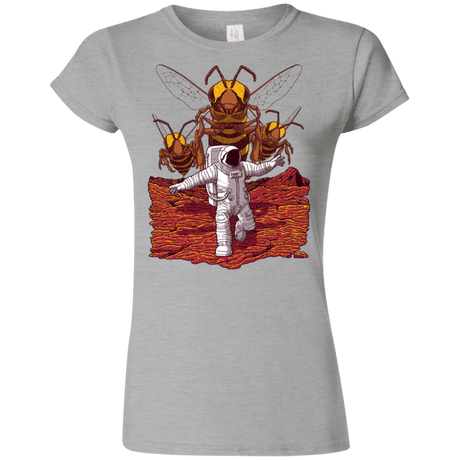 T-Shirts Sport Grey / S Killer Bees on Mars Junior Slimmer-Fit T-Shirt