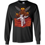 T-Shirts Black / S Killer Bees on Mars Men's Long Sleeve T-Shirt