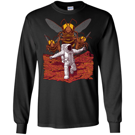 T-Shirts Black / S Killer Bees on Mars Men's Long Sleeve T-Shirt