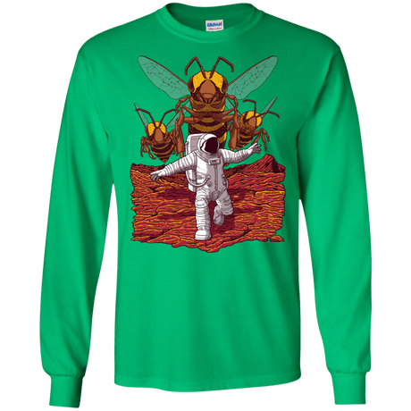 T-Shirts Irish Green / S Killer Bees on Mars Men's Long Sleeve T-Shirt