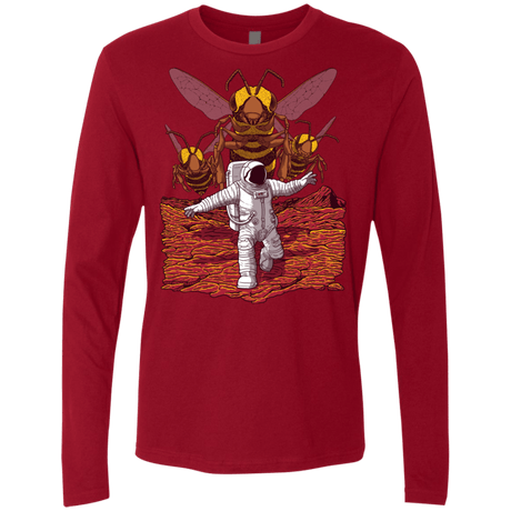 T-Shirts Cardinal / S Killer Bees on Mars Men's Premium Long Sleeve