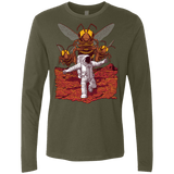 T-Shirts Military Green / S Killer Bees on Mars Men's Premium Long Sleeve