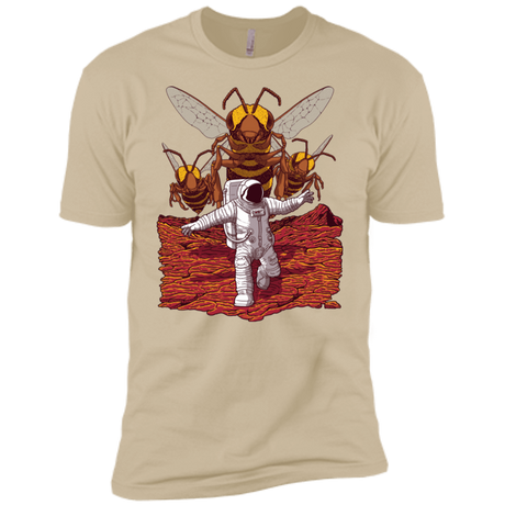 T-Shirts Sand / X-Small Killer Bees on Mars Men's Premium T-Shirt