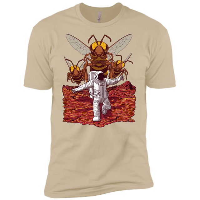 T-Shirts Sand / X-Small Killer Bees on Mars Men's Premium T-Shirt