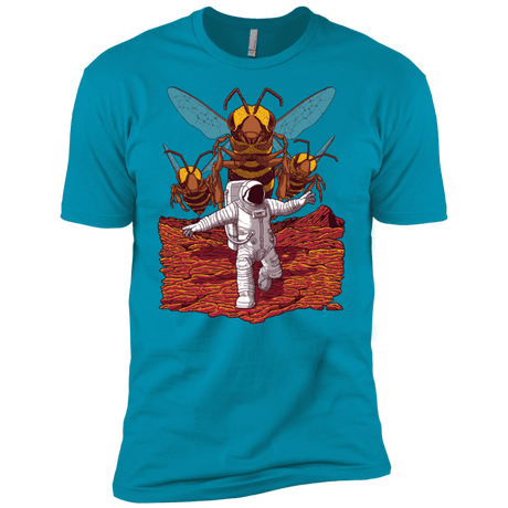 T-Shirts Turquoise / X-Small Killer Bees on Mars Men's Premium T-Shirt