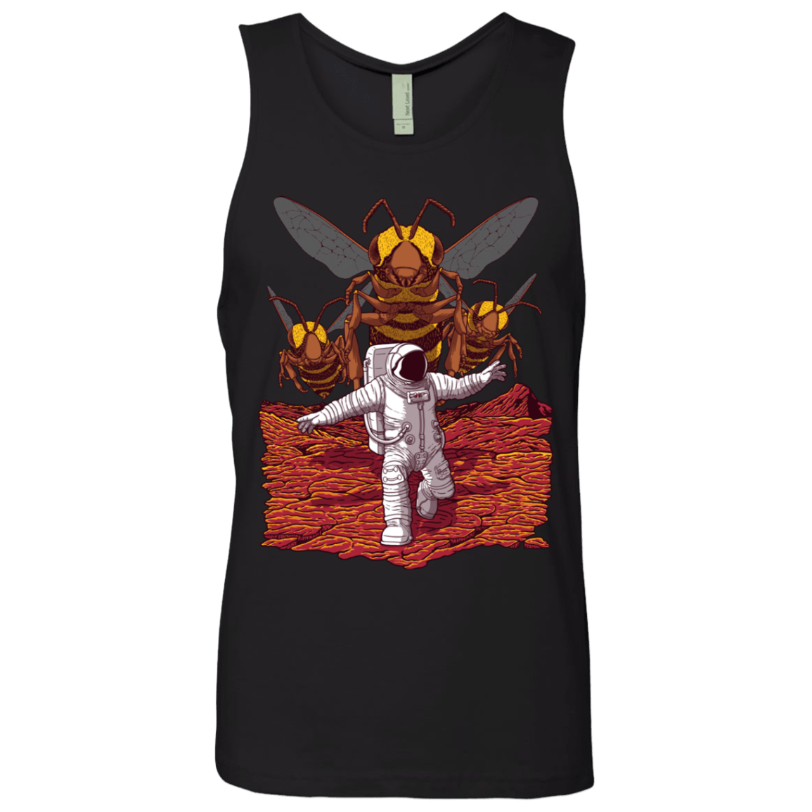 T-Shirts Black / S Killer Bees on Mars Men's Premium Tank Top