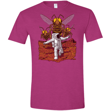 T-Shirts Antique Heliconia / S Killer Bees on Mars Men's Semi-Fitted Softstyle