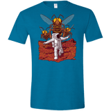 T-Shirts Antique Sapphire / S Killer Bees on Mars Men's Semi-Fitted Softstyle