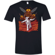 T-Shirts Black / X-Small Killer Bees on Mars Men's Semi-Fitted Softstyle