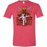 T-Shirts Heather Red / S Killer Bees on Mars Men's Semi-Fitted Softstyle