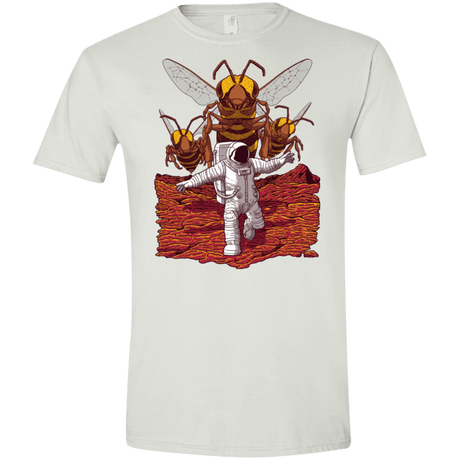 T-Shirts White / X-Small Killer Bees on Mars Men's Semi-Fitted Softstyle