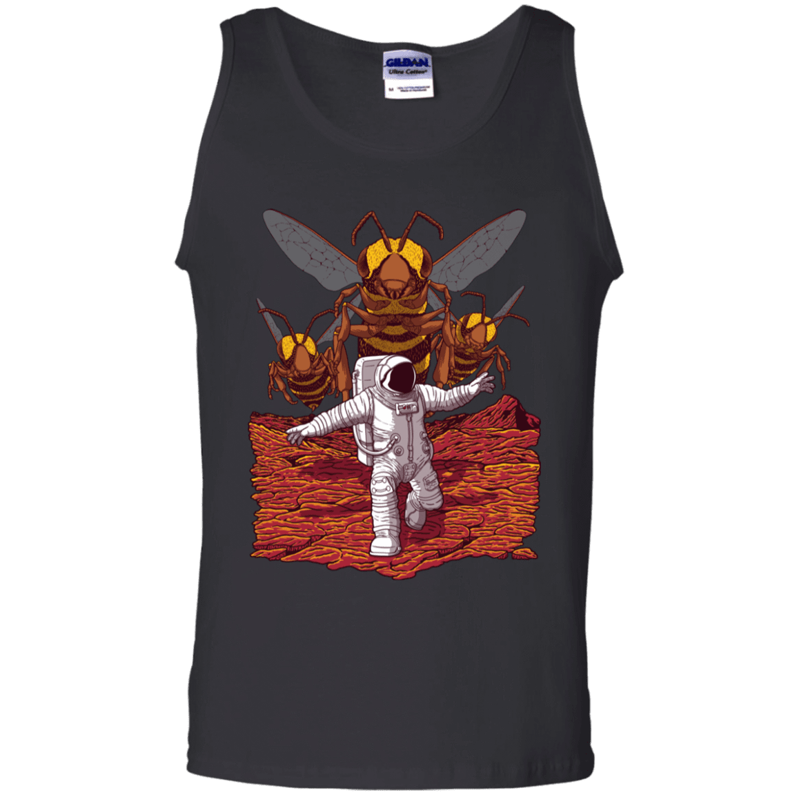 T-Shirts Black / S Killer Bees on Mars Men's Tank Top