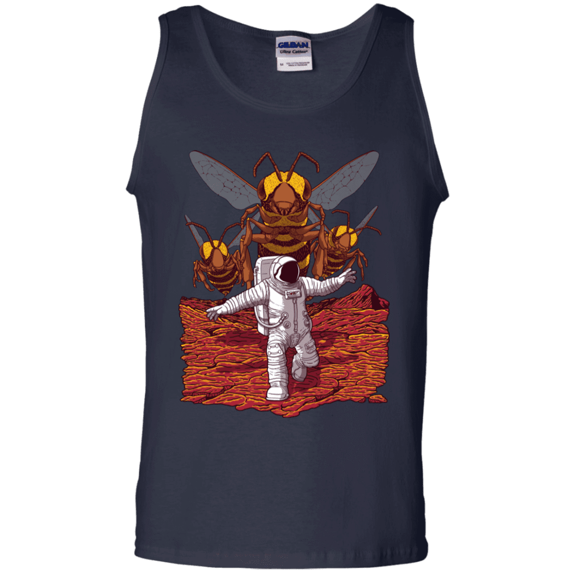 T-Shirts Navy / S Killer Bees on Mars Men's Tank Top