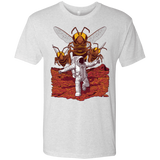 T-Shirts Heather White / S Killer Bees on Mars Men's Triblend T-Shirt