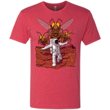 T-Shirts Vintage Red / S Killer Bees on Mars Men's Triblend T-Shirt