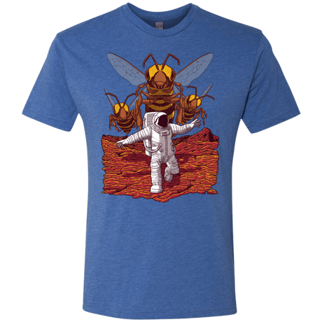 T-Shirts Vintage Royal / S Killer Bees on Mars Men's Triblend T-Shirt