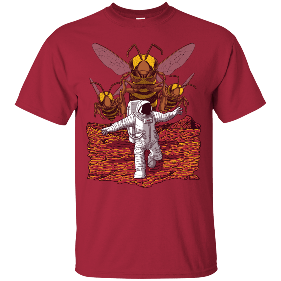 T-Shirts Cardinal / S Killer Bees on Mars T-Shirt