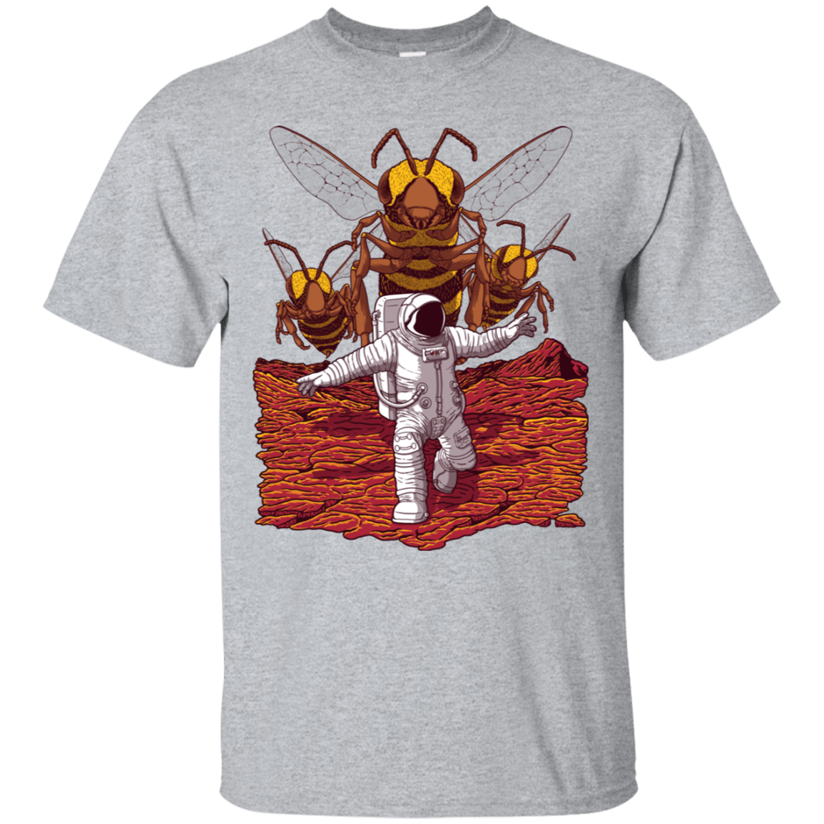 T-Shirts Sport Grey / S Killer Bees on Mars T-Shirt