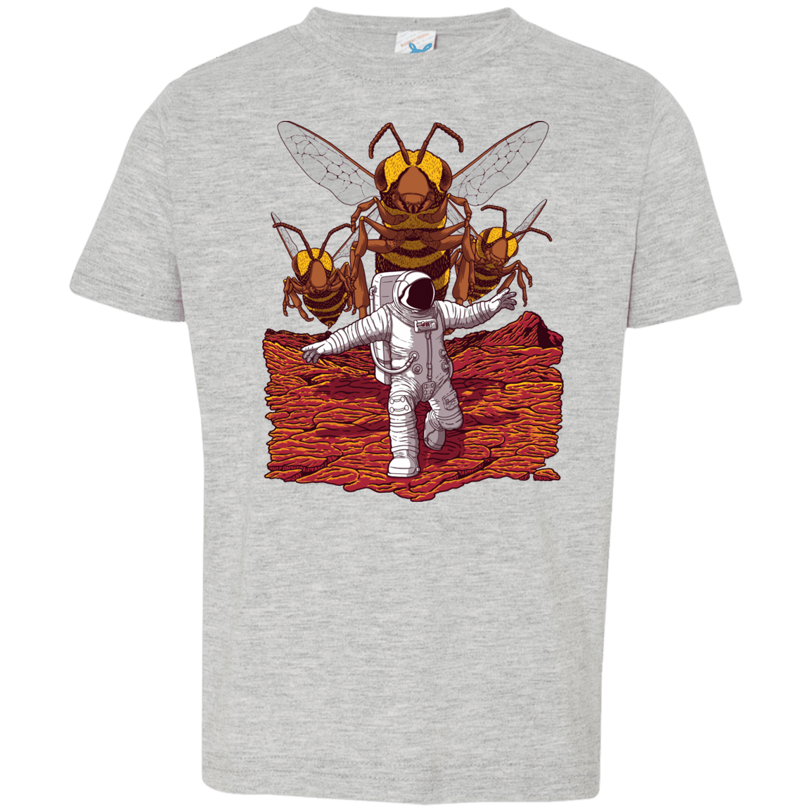 T-Shirts Heather Grey / 2T Killer Bees on Mars Toddler Premium T-Shirt