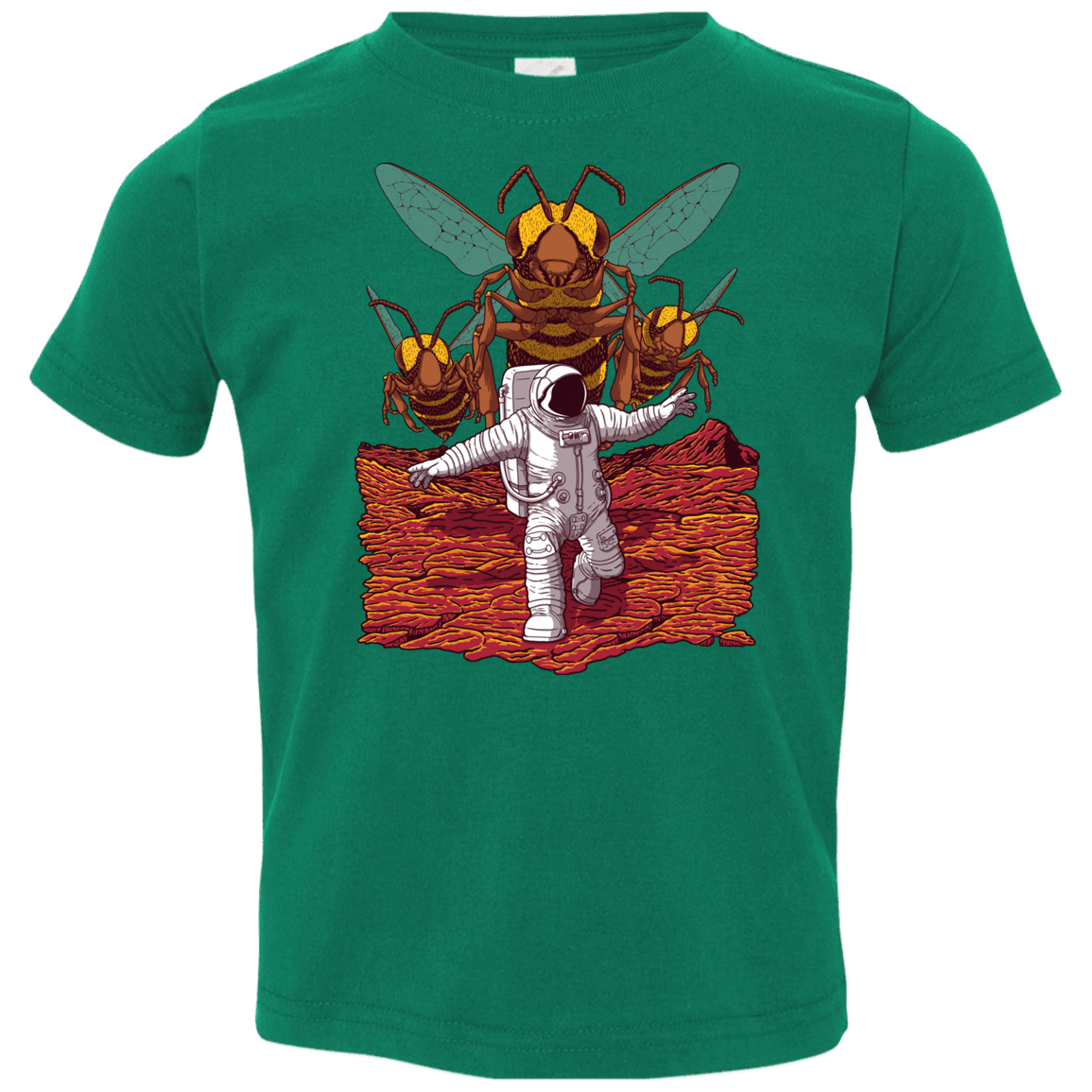 T-Shirts Kelly / 2T Killer Bees on Mars Toddler Premium T-Shirt