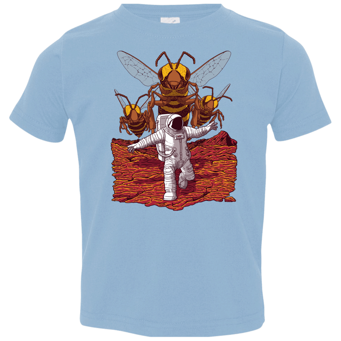 T-Shirts Light Blue / 2T Killer Bees on Mars Toddler Premium T-Shirt