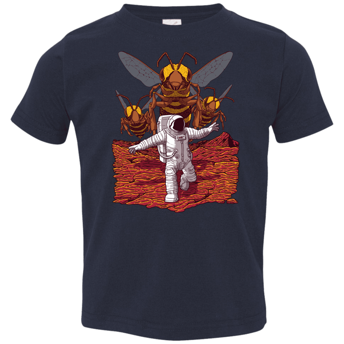 T-Shirts Navy / 2T Killer Bees on Mars Toddler Premium T-Shirt