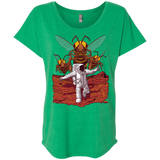 T-Shirts Envy / X-Small Killer Bees on Mars Triblend Dolman Sleeve