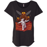 T-Shirts Vintage Black / X-Small Killer Bees on Mars Triblend Dolman Sleeve