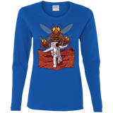T-Shirts Royal / S Killer Bees on Mars Women's Long Sleeve T-Shirt