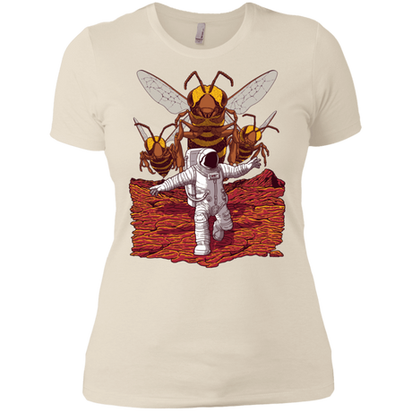 T-Shirts Ivory/ / X-Small Killer Bees on Mars Women's Premium T-Shirt