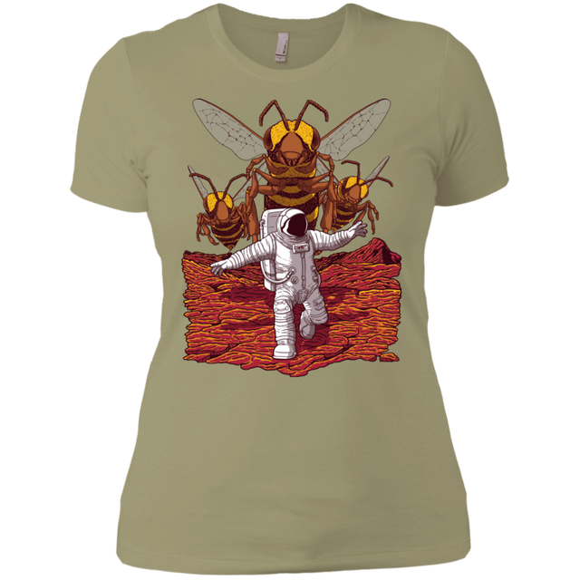 T-Shirts Light Olive / X-Small Killer Bees on Mars Women's Premium T-Shirt