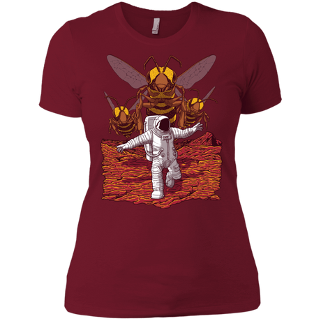 T-Shirts Scarlet / X-Small Killer Bees on Mars Women's Premium T-Shirt