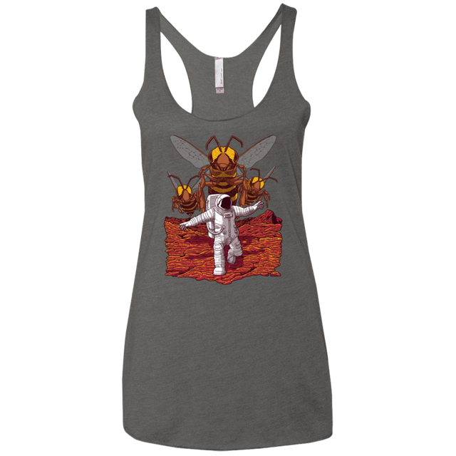T-Shirts Premium Heather / X-Small Killer Bees on Mars Women's Triblend Racerback Tank