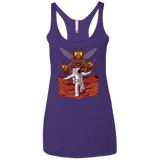 T-Shirts Purple Rush / X-Small Killer Bees on Mars Women's Triblend Racerback Tank