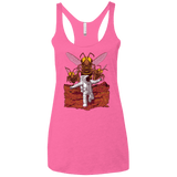 T-Shirts Vintage Pink / X-Small Killer Bees on Mars Women's Triblend Racerback Tank