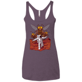 T-Shirts Vintage Purple / X-Small Killer Bees on Mars Women's Triblend Racerback Tank