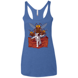 T-Shirts Vintage Royal / X-Small Killer Bees on Mars Women's Triblend Racerback Tank