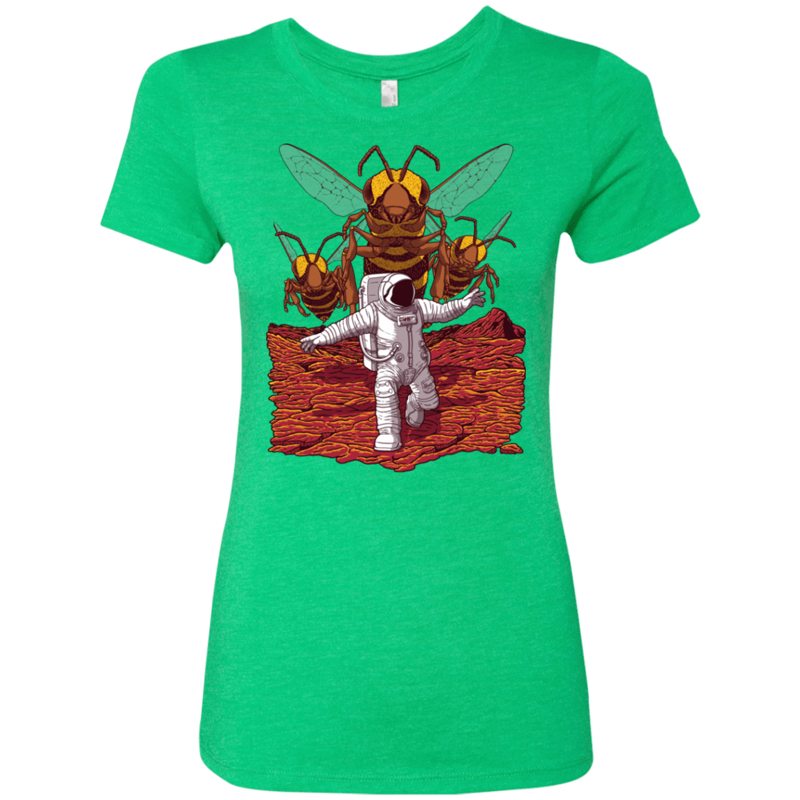 T-Shirts Envy / S Killer Bees on Mars Women's Triblend T-Shirt