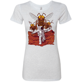 T-Shirts Heather White / S Killer Bees on Mars Women's Triblend T-Shirt