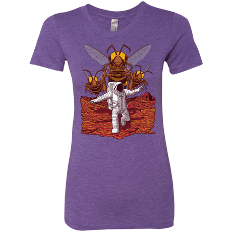 T-Shirts Purple Rush / S Killer Bees on Mars Women's Triblend T-Shirt