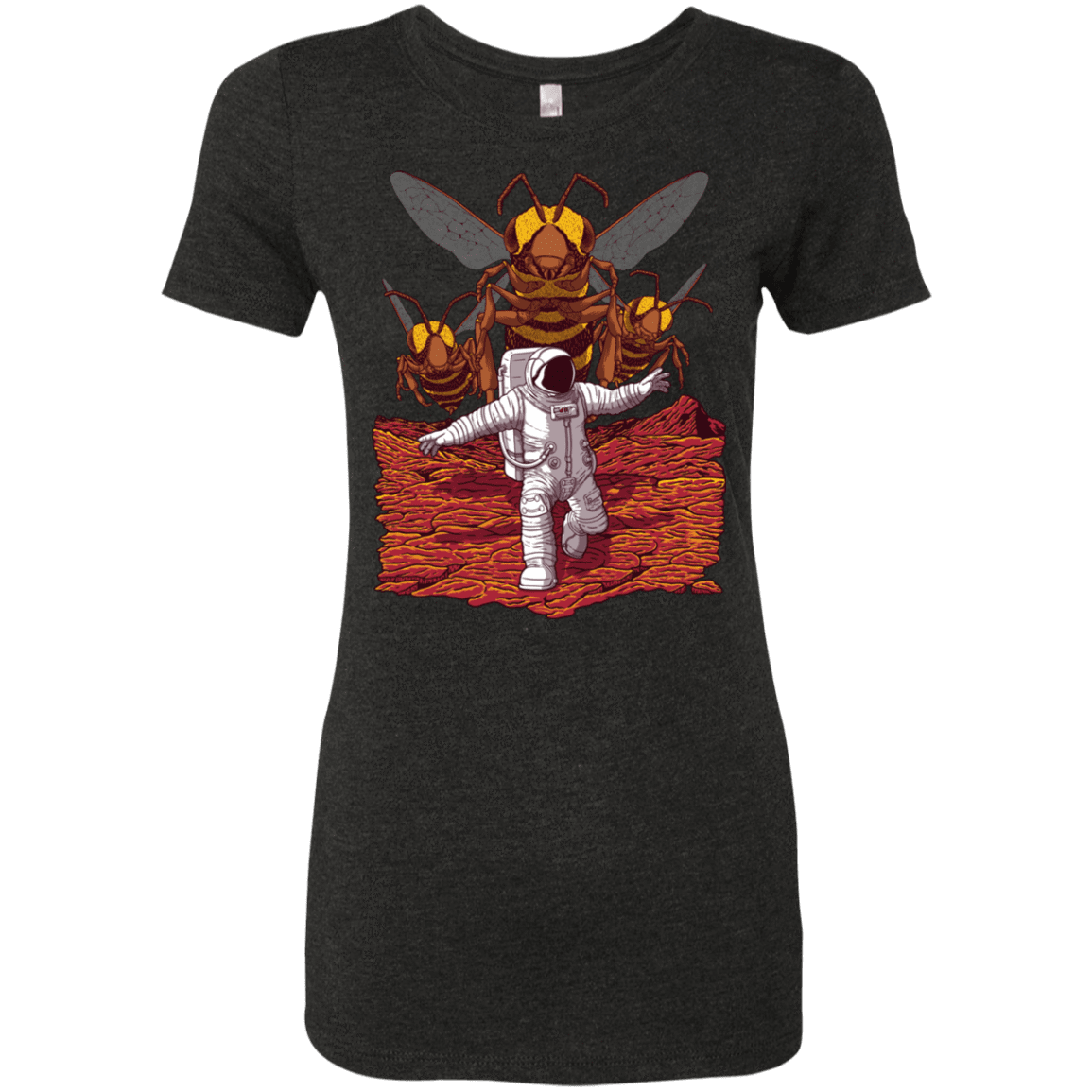 T-Shirts Vintage Black / S Killer Bees on Mars Women's Triblend T-Shirt